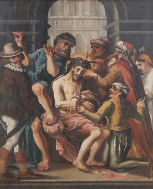 Dikenler, Mary varsayım adanmış Zagreb Katedrali mihrabını ile Crowning