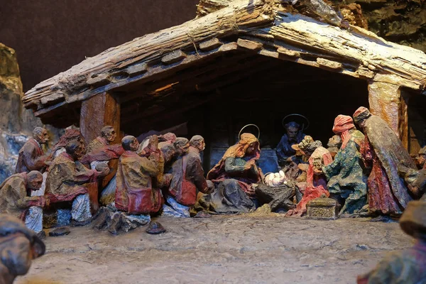 ザグレブ クロアチアの降誕 イエスキ リストの誕生には 聖ブレイズ教会 — ストック写真