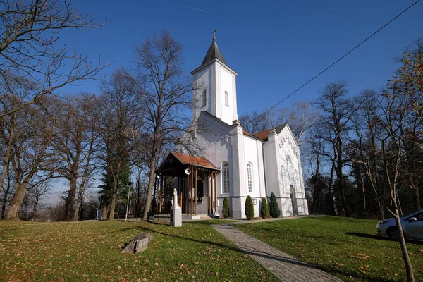 Kerk Van Visitation Van Maagd Maria Provincie Sisak Kroatië December — Stockfoto