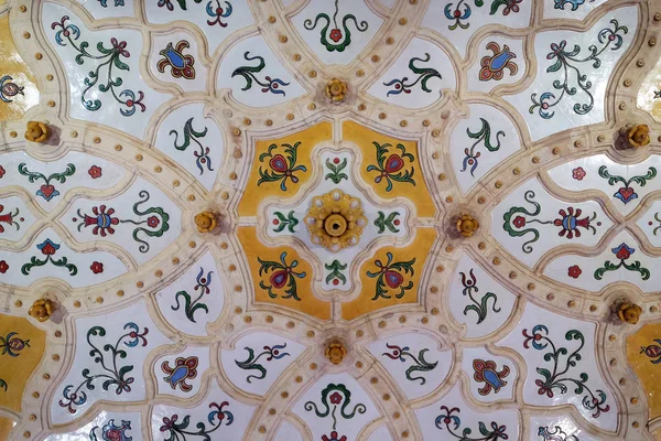 Потолок Музея Прикладного Искусства Будапеште Третий Старейший Музей Прикладного Искусства — стоковое фото