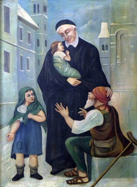 Αγίου Βικεντίου Paul Μοναστήρι Του Αδελφές Της Φιλανθρωπίας Του Αγίου — Φωτογραφία Αρχείου