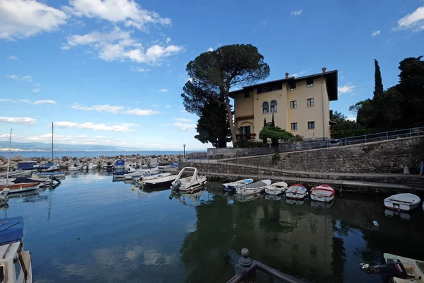 Icici Dorf Hafen Opatija Riviera Kvarner Kroatien — Stockfoto