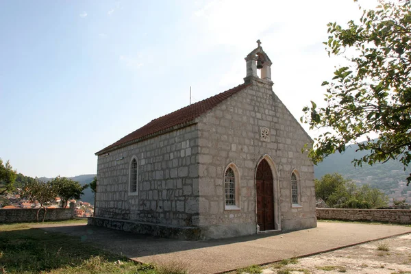 Cappella Della Madonna Della Salute Blato Croazia — Foto Stock