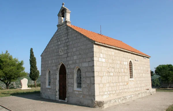 Our Lady Health Chapel Blato Croatia Stock Image