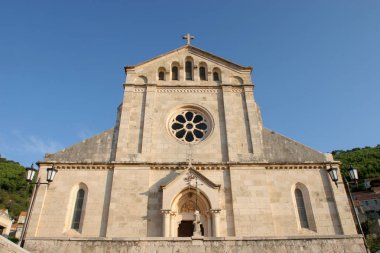 Kilise, Kutsal Bakire, arıtma Smokvica, Korcula Adası, Hırvatistan