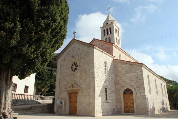 Saint Peter Church Cara Korcula Island Croatia Stock Photo