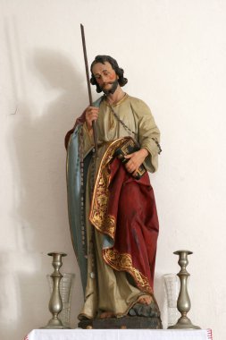 Saint James, Orebic, Hırvatistan, Saint James Şapel heykeli