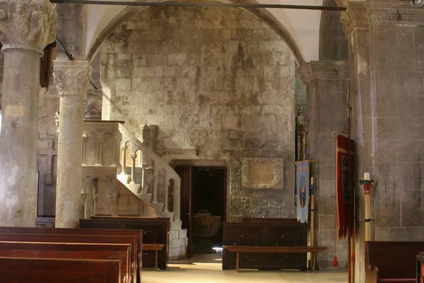 Kirche Des Heiligen Marko Korcula Insel Korcula Kroatien — Stockfoto