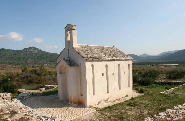 Santos Cosmas Capilla Damián Blato Croacia —  Fotos de Stock