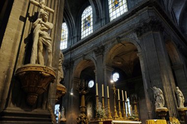 Saint sulpice Kilisesi, paris, Fransa