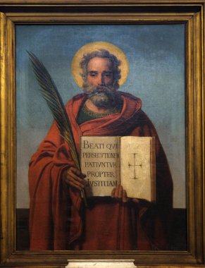 Saint, mihrabını Notre Dame de Lorette Paris, Fransa 