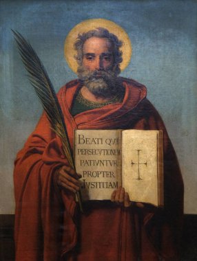 Saint, mihrabını Notre Dame de Lorette Paris, Fransa