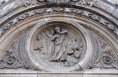 Ortakulak, kilise Saint Leu Saint Gilles Paris, Fransa