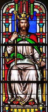 Jonathan, vitray pencere Saint Germain-l'Auxerrois Kilisesi Paris, Fransa 
