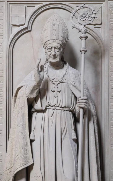 Tomb Memorial Bishop Adam Friedrich Gross Von Trockau Wurzburg Cathedral — Stock Photo, Image