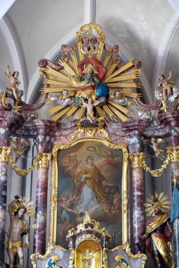 Ana sunak Saint Lawrence Kilisesi Denkendorf, Almanya