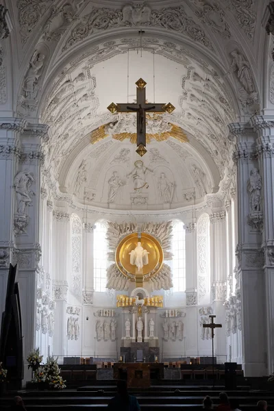 Katedra Würzburg Bawaria Niemcy Poświęcony Saint Kilian — Zdjęcie stockowe