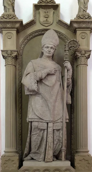 Conmemoración Tumba Del Obispo Georg Anton Von Stahl Catedral Wurzburg —  Fotos de Stock