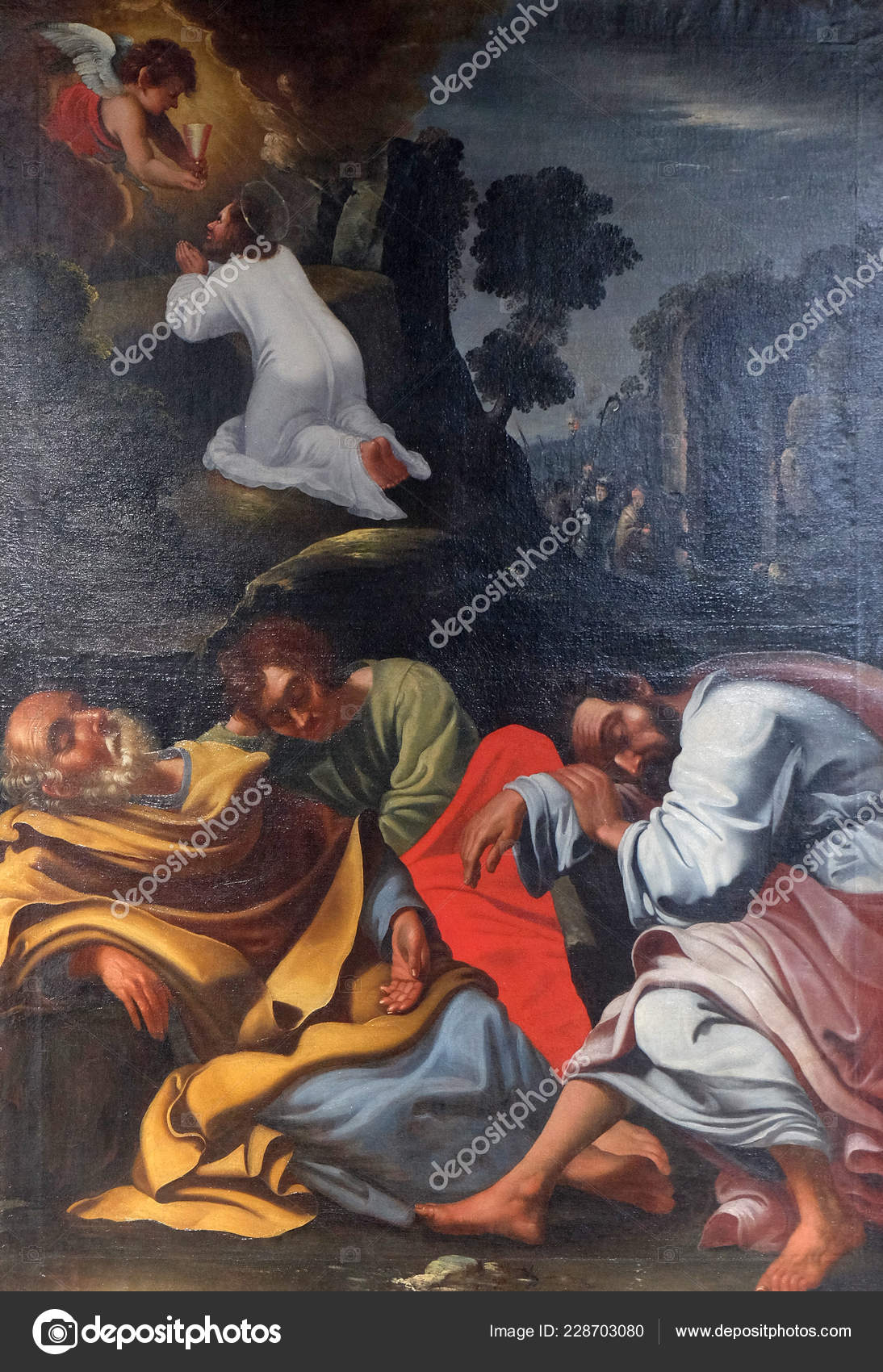 Agony In The Garden Painting