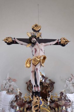 Çarmıha germe, Saint Martin Kilisesi Unteressendorf, Almanya