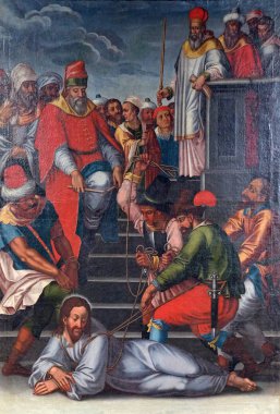 Tutku İsa, Würzburg, Almanya Neumünster Collegiate Kilisesi boyama