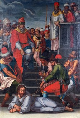 Tutku İsa, Würzburg, Almanya Neumünster Collegiate Kilisesi boyama