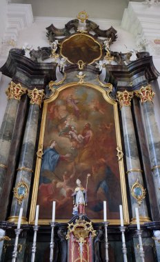 Saint Joseph sunak Saint Martin Kilisesi Unteressendorf, Almanya