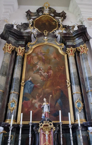 Saint Joseph sunak Saint Martin Kilisesi Unteressendorf, Almanya