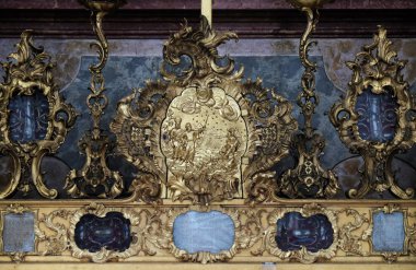 Tabernacle Bazilikası St Martin ve Weingarten, Almanya'da Oswald çarmıha sunak üzerinde