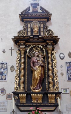 Meryem Ana sunak Cistercian Manastırı, Bronbach Wertheim, Almanya yakınındaki Reicholzheim içinde