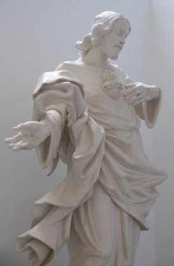 Kutsal Kalp İsa heykeli Bazilikası St Martin ve Oswald Weingarten, Almanya