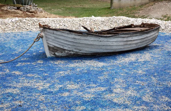 Old Boat Shore — Stock Photo, Image