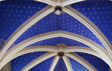 Hırvatistan 'ın Zagreb kentindeki Assisi kilisesinin Aziz Francis Tavanı