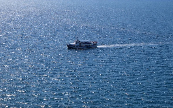 Velero Típico Mar Adriático Portoroz Eslovenia —  Fotos de Stock