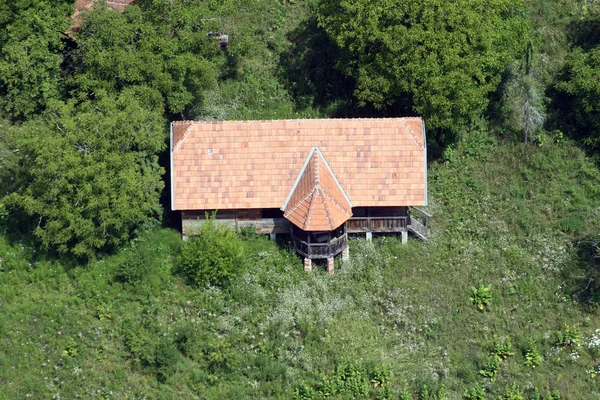 Old Farmhouse Edge Forest Ozalj Croatia — Stock Photo, Image