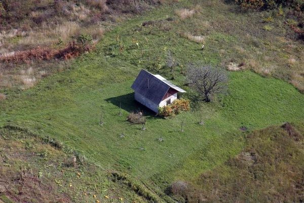 Una Antigua Granja Lugar Aislado Vukomericke Gorice Croacia — Foto de Stock