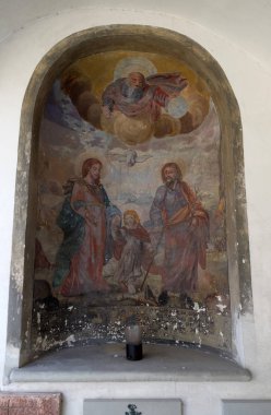 Kutsal Aile, açık havada yapılan Kilisesi, St. Leodegar Lucerne, İsviçre