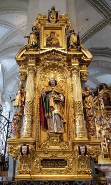 Saint Nicholas sunak Lucerne, İsviçre St. Leodegar Kilisesi