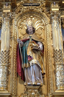 Saint Nicholas sunak Lucerne, İsviçre St. Leodegar Kilisesi