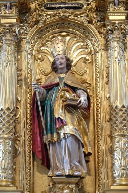 Saint Nicholas sunak Lucerne, İsviçre St. Leodegar Kilisesi