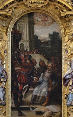 Saint Leodegar Lucerne, İsviçre St. Leodegar kilisenin sunak