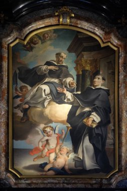 Saint Peter Katedrali Saint Lawrence Lugano, İsviçre şehit altar