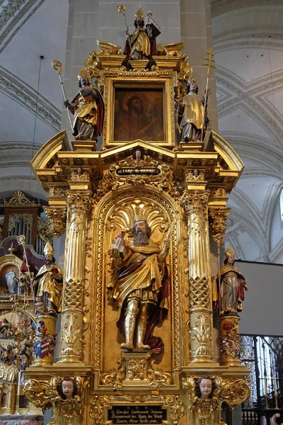 Сен Генрі Вівтар Церкві Святого Leodegar Напрямку Люцерн Швейцарія — стокове фото
