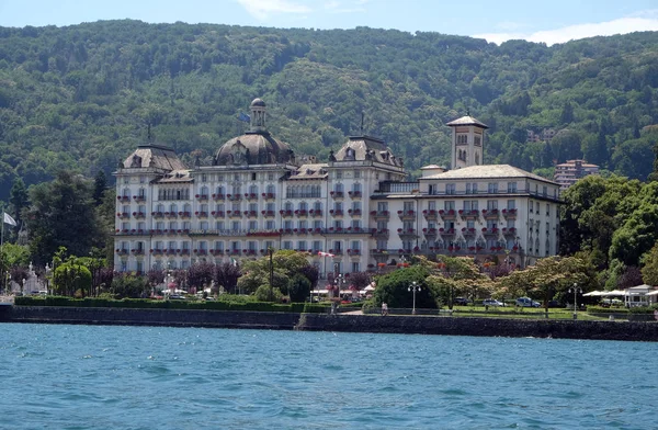 Grand Hotel Des Iles Borromees Stresa Lago Maggiore Piedmont Italy — 图库照片