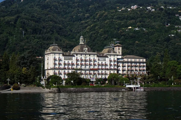 Grand Hotel Des Iles Borromees Stresa Lago Maggiore Piemonte Italien — Stockfoto