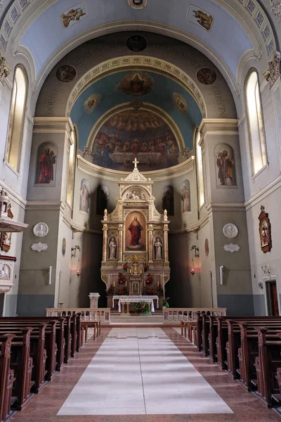 ザグレブ クロアチアでのイエスの聖心大聖堂 — ストック写真