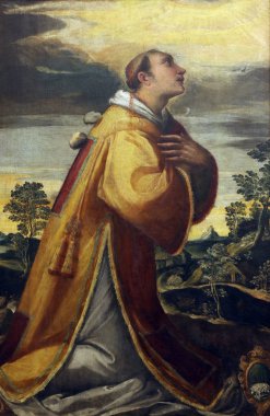 Andrea Vicentino: St. Stephen Martyr, eski ustaların koleksiyonu, Hırvat bilim 08 Aralık 2014 Zagreb, Hırvatistan