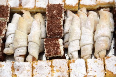 Lezzetli ev yapımı kurabiye, yakın çekim