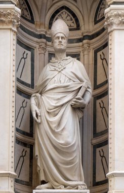 Saint Eligius tarafından Nanni di Banco, Orsanmichele kilise Floransa, Toskana, İtalya