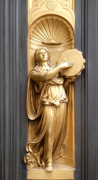 Floransa Katedrali Saint John Baptistry Cennet Kapıları Florence Talya — Stok fotoğraf